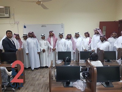 افتتاح معمل “الزاحمي” للصوتيات واللغة الإنجليزية بالمدرسة السعودية