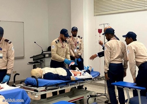 35 رجل أمن بجامعة الإمام عبدالرحمن يتعرفون على طرق التعامل مع حالات النزيف