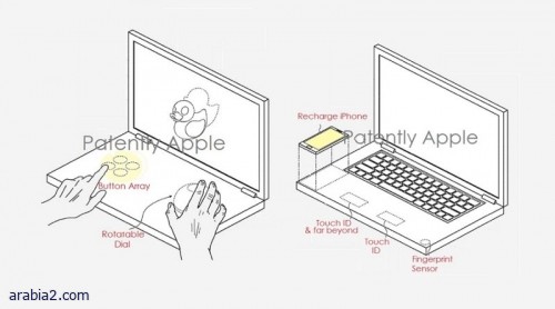شركة Apple تسجل براءة إختراع لجهاز MacBook بشاشتين.jpg